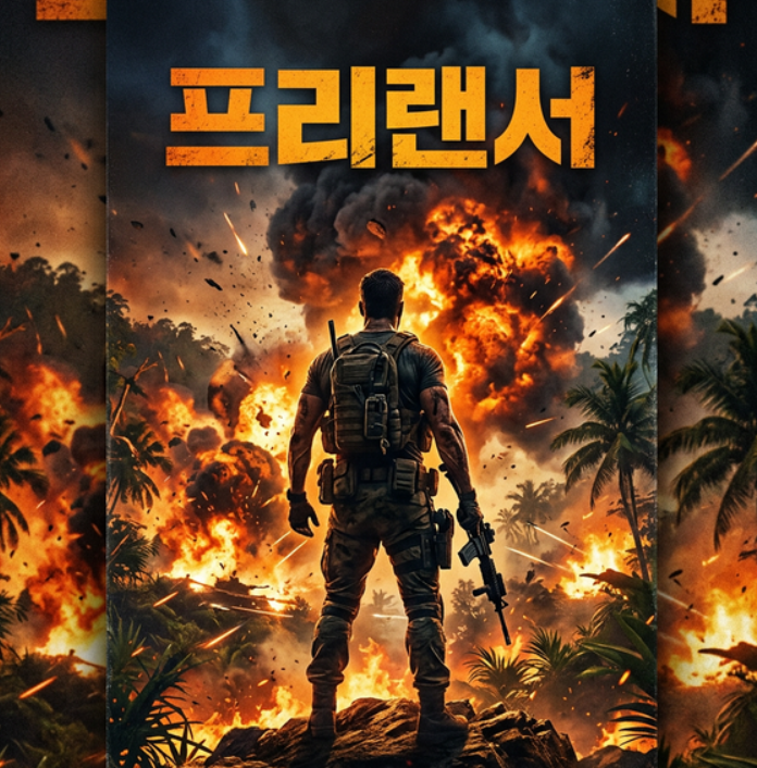 프리랜서 후기 | 머리 비우고 보기 좋은 정글 액션 코미디